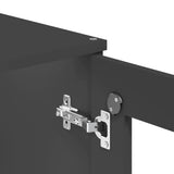 Top for Highboard "VIKEN" Anthracite Grey Engineered Wood 374943