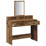 Dressing Table Old Wood 100 x 41 x 140 cm Engineered Wood 865152