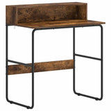 Desk with Storage Smoked Oak 80 x 50 x 91 cm 8008022