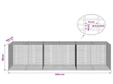 Gabion with 3.5 mm Wire and 5x2.5 cm Mesh 300x100x100 cm 3461952