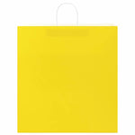 ZNTS Paper Bags 50 pcs with Handles Yellow 45x17x48 cm 4101779