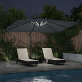 Umbrella Anthracite 352 x 251 x 265 cm Polyester and Aluminium 42003329