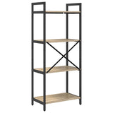Bookshelf Sonoma Oak 56 x 34 x 133.5 cm Engineered Wood 883869