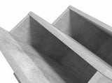 Magazine Rack Concerte Grey 90 x 53 x 28.5 cm Engineered Wood 890891