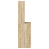 Bedside Cabinet Sonoma Oak 39x35x125 cm Engineered Wood 861312