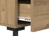 Bedside Cabinet Artisan Oak 40 x 40 x 66 cm Engineered Wood 882117