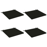4-Piece Seat Cushions SOEST 4 pcs 100% Polyester Black 944774