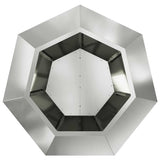 Planter 2 pcs Silver 75 x 75 x 60 cm Galvanised Steel 884049