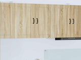 Wall Cabinet PORTO Sonoma Oak 80 x 31 x 80 cm Engineered Wood 885407