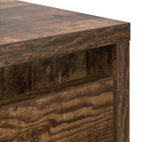 Coffee Table with Drawers Smoked Oak 70.5x70x40 cm 3328412