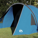 Tunnel Tent 4-Person with Roof Blue and Grey 778 x 356 x 210 cm 42004039