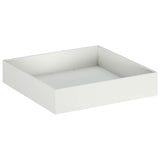 Garden Planter 2 pcs White 100 x 100 x 20 cm Cold-rolled Steel 8005025