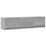 TV Cabinet with LED with LED Grey Sonoma 165 x 34 x 40 cm 3418719
