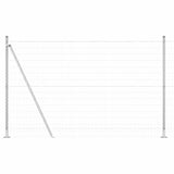 Welded Wire Fence with Concrete Base 10 x 1.5 m 3351003