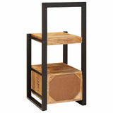 Valet Stand with Drawer Brown 40 x 40 x 90 cm Solid Mango Wood 4015985