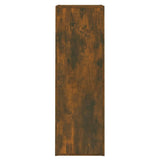 TV Cabinets 2 pcs Smoked Oak 30.5x30x90 cm Engineered Wood 815748