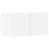 7 Piece TV Cabinet Set White Engineered Wood 3114502