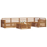 Outdoor Sofa Set 6 pcs Natural 3373504