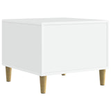 Coffee Table White 50 x 49 x 40 cm Engineered Wood 895195