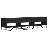 TV Cabinet Black 180x34x41 cm Engineered Wood 848574