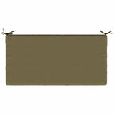 Seat Cushion SOEST 100% Polyester Olive Green 120 x 80 x 10 cm 946789