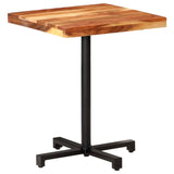 ZNTS Bistro Table Square 60x60x75 cm Solid Acacia Wood 320276