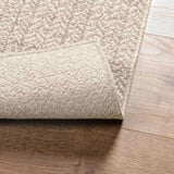 Rug ZIZUR Cream 200x290 cm Jute Look Indoor and Outdoor 4010368