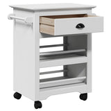 Kitchen Trolley BODO White 67.5x45x80 cm 4016878
