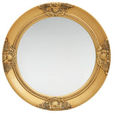 Wall Mirror Baroque Style 50 cm Gold 320345
