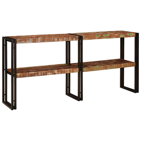 Console Table Multicolour 160 x 33 x 75 cm Solid reclaimed wood 4104741