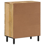 Side Cabinets 2 pcs 60x33x75 cm Solid Wood Mango 3206287