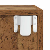 TV Cabinet Set Wall-mounted 2 pcs Old Wood Engineered Wood 3393171
