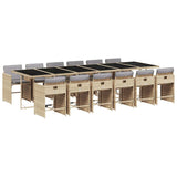 Garden Dining Set Mix beige 3211128