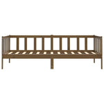 Day Bed without Mattress Honey Brown Solid Wood Pine 90x200cm 806943