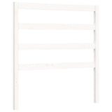 Bed Frame without Mattress White 90x200 cm Solid Wood Pine 3191892