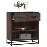 Sideboard Brown Oak 68x35x76 cm Engineered Wood 848988