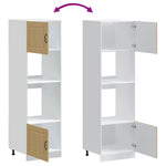 Oven Cabinets 2 pcs Kalmar Sonoma Oak Engineered Wood 3315034