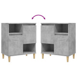Sideboard Concrete Grey 60x35x70 cm Engineered Wood 821144