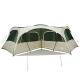 Family Tent with Rainfly Water-resistant 6-Person Green 42042250