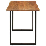 Dining Table 140x70x76 cm Solid Acacia Wood 286474