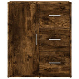 Sideboards 2 pcs Smoked Oak 60x31x70 cm Engineered Wood 3276557