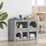 Sideboard Grey Sonoma 80.5 x 35 x 59 cm Engineered Wood 891330