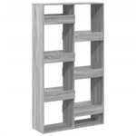 Bookcase Grey Sonoma 100x33x175 cm Engineered Wood 3309407