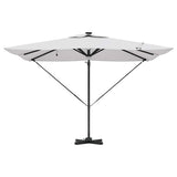 Roma Parasol Beige 286 x 284 x 270 cm Aluminium and Polyester 42003351
