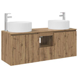 Bathroom Cabinet Set 3 pcs Artisan Oak 49.5 x 44.5 x 65.5 cm 3405746