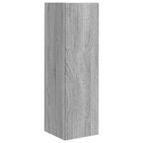 TV Cabinet Set Wall-mounted 3 pcs Grey Sonoma Engineered Wood 3409021