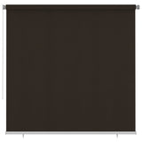 Outdoor Roller Blind 245 cm Brown 312987
