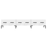 TV Cabinet White 150x36x30 cm Engineered Wood 829156