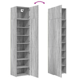 Slim Storage Cabinet Grey Sonoma 50x42.5x225 cm Engineered Wood 3281306