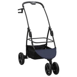 Folding Pet Stroller Adjustable Blue 78 x 54 x 101 cm Polyester 42012439